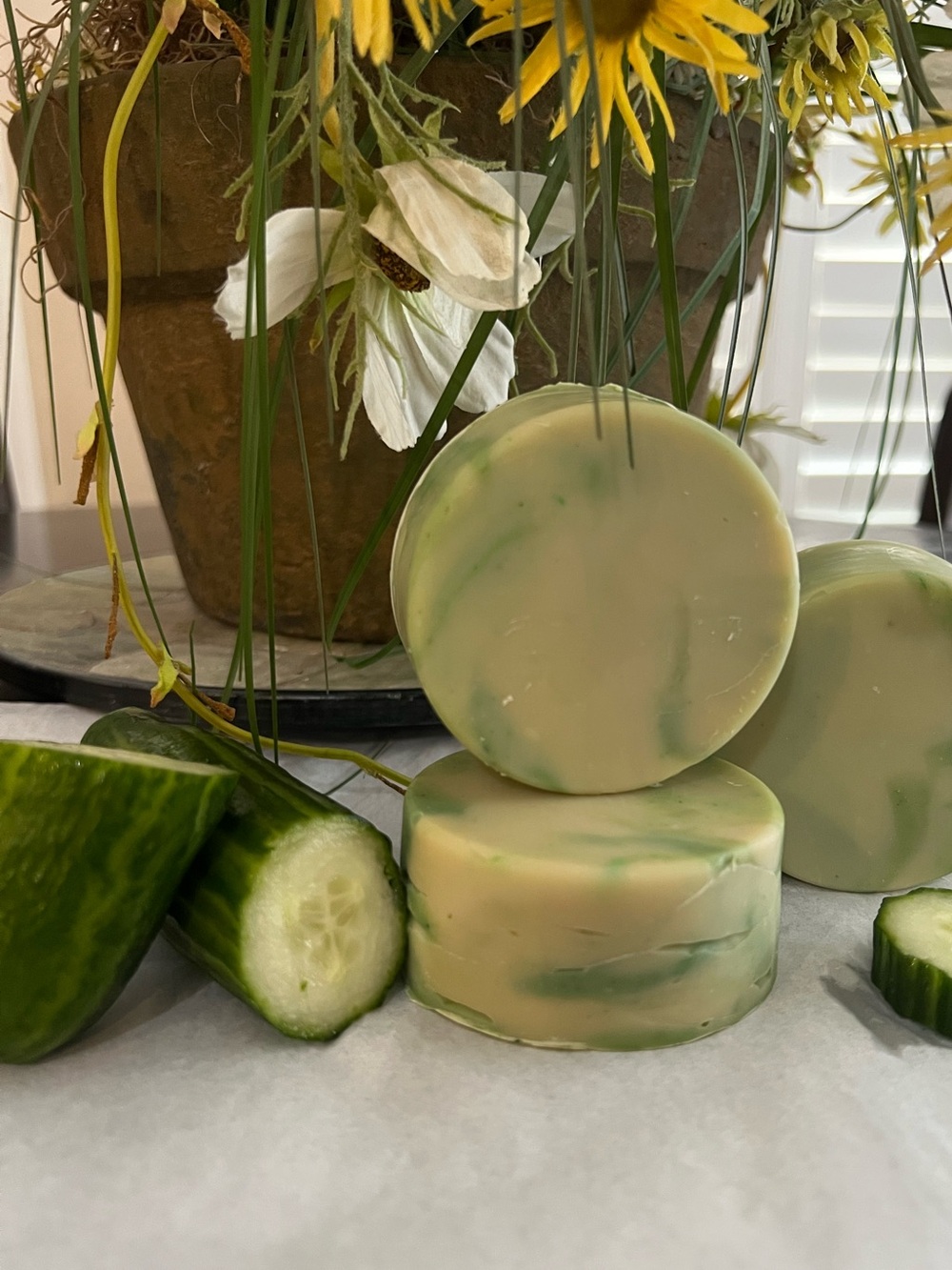 Cucumber Mint Handcrafted Soap
